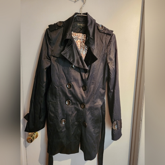 Womens double-breasted trench coat - Picture 1 of 2